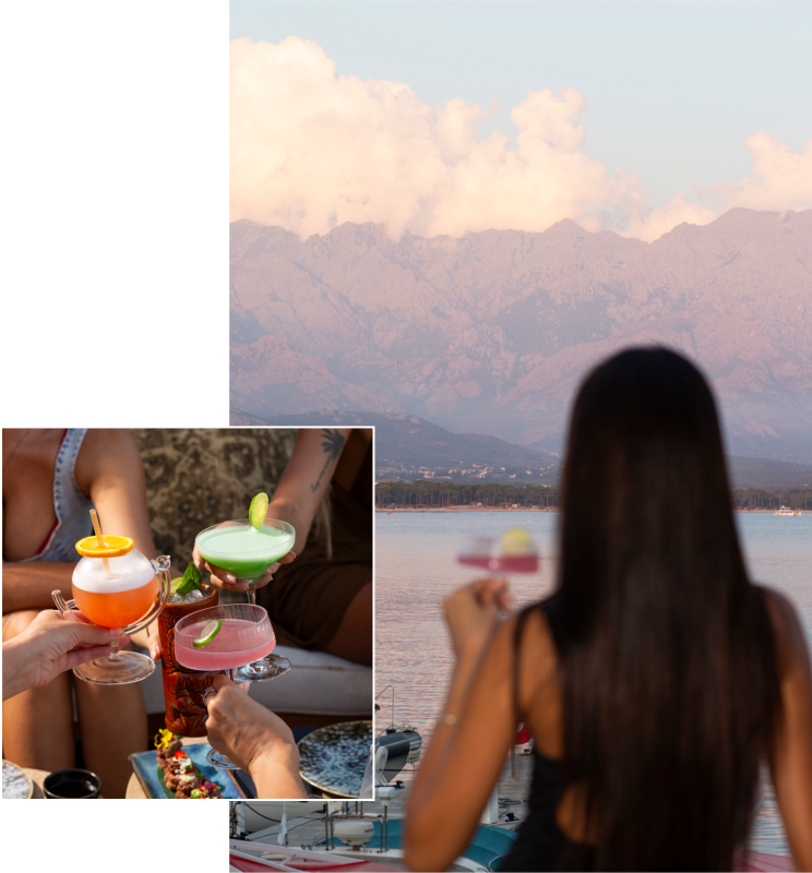 Les Cocktails - Restaurant Chez Emile's - restaurant CALVI - Ou boire un verre a calvi ?